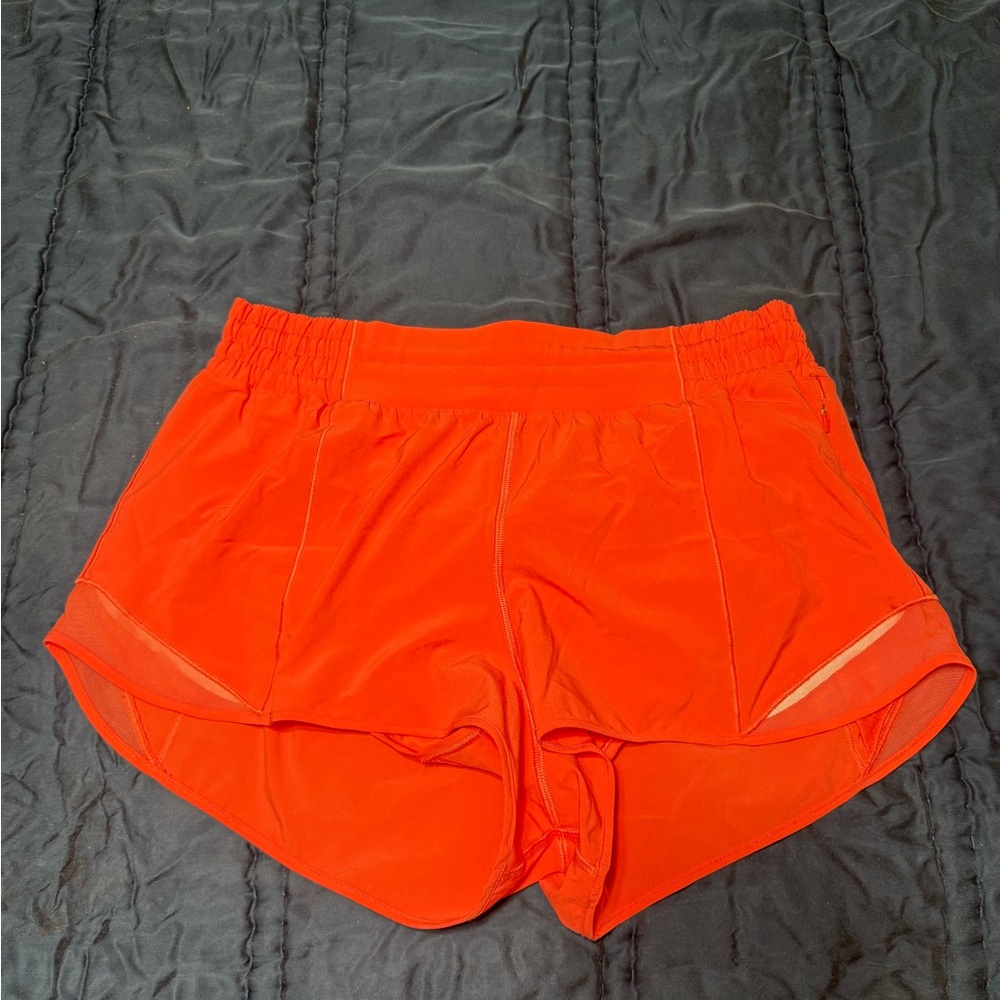 Raspberry Cream Lululemon Hotty Hot 2.5 Shorts